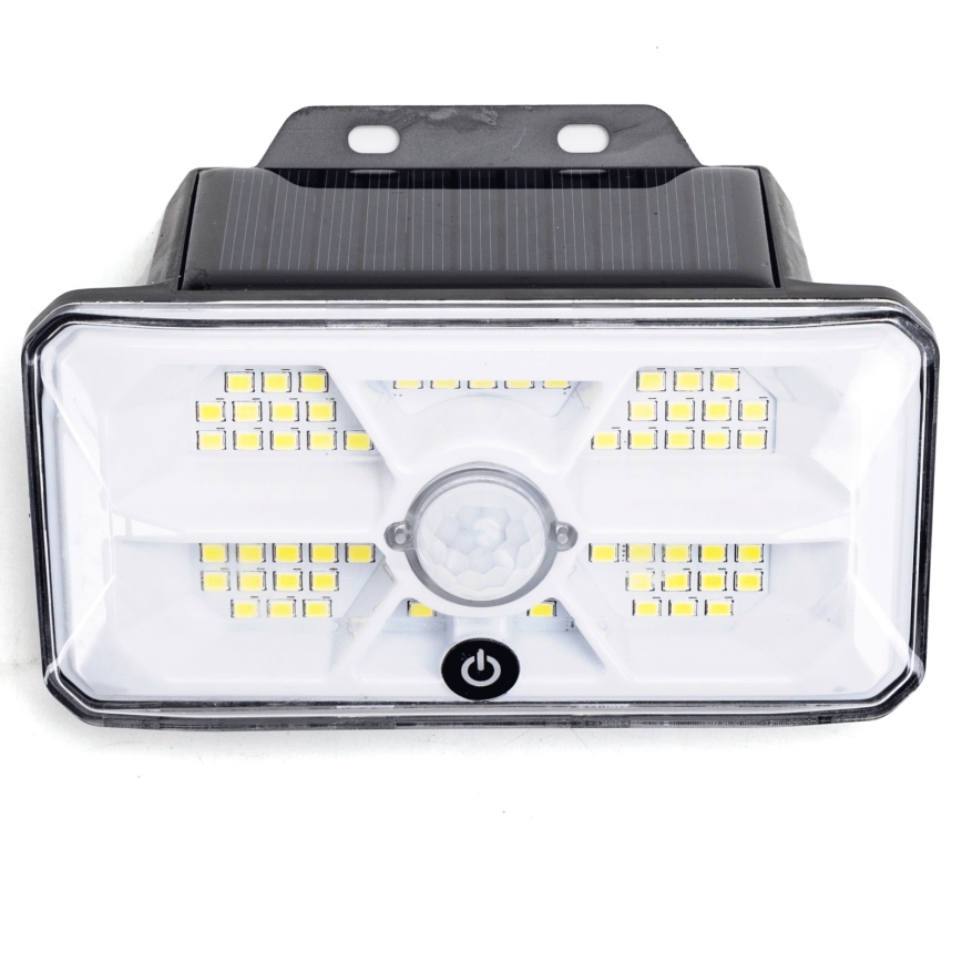 Aigostar - LED Solarlicht met sensor LED/3,7V 6500K 500 mAh IP65 zwart