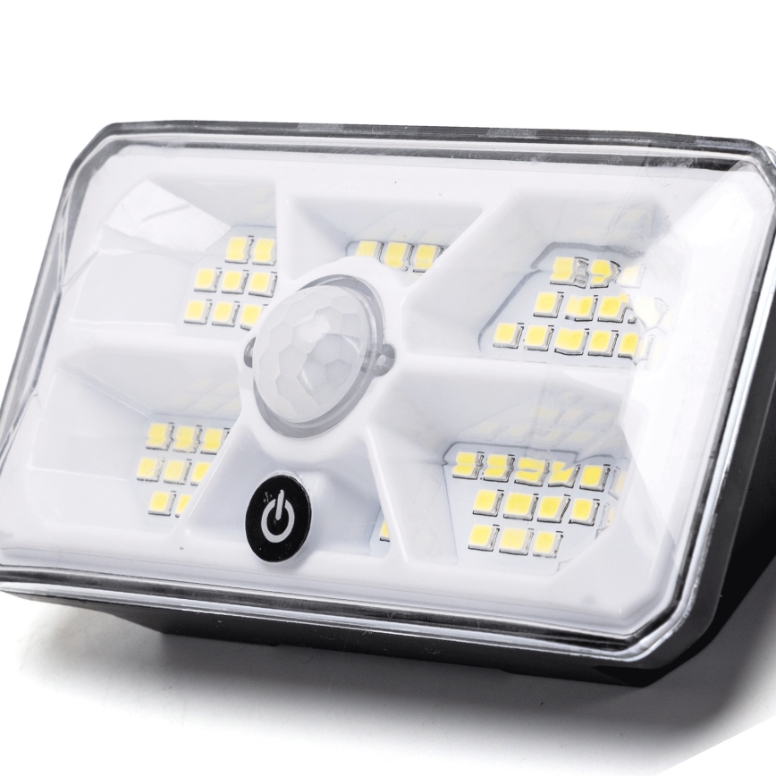 Aigostar - LED Solarlicht met sensor LED/3,7V 6500K 500 mAh IP65 zwart