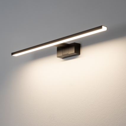 Aigostar - LED-spiegelverlichting voor de badkamer LED/12W/230V 4000K 60 cm IP44 zwart