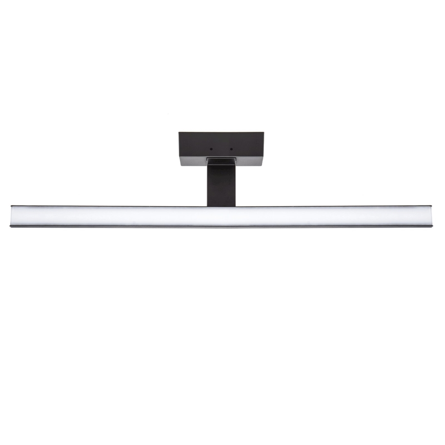 Aigostar - LED-spiegelverlichting voor de badkamer LED/12W/230V 4000K 60 cm IP44 zwart