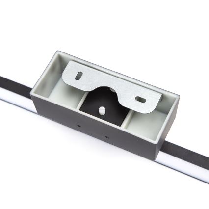 Aigostar - LED-spiegelverlichting voor de badkamer LED/12W/230V 4000K 60 cm IP44 zwart