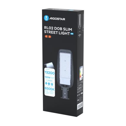 Aigostar - LED straatlamp SLIM LED/150W/230V 6500K IP65