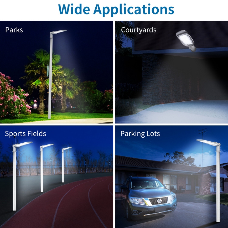 Aigostar - LED Straatlamp SLIM LED/200W/230V 6500K IP65