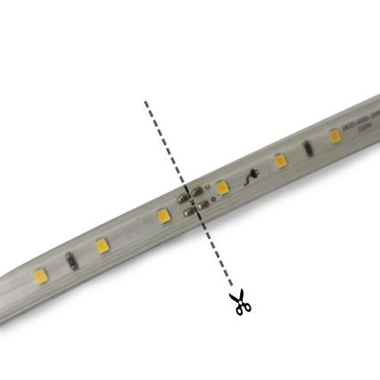 Aigostar - LED-strip LED/325W/230V 50 m rood IP65