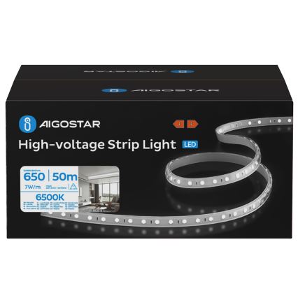 Aigostar - LED-strip voor buiten 50m LED/350W/230V 6500K IP65