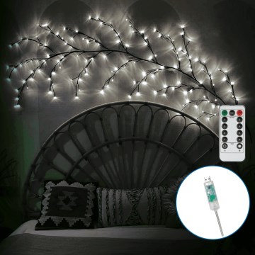 Aigostar - LED wand decoratie 144xLED/5W/5V koud wit