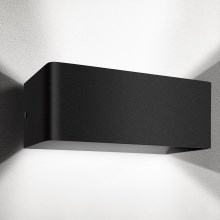 Aigostar - LED wand verlichting LED/12,5W/230V 20x10 cm zwart