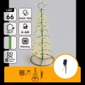 Aigostar - LED zonne-kerstdecoratie LED/0,59W/3,7V 100 cm IP65 130 mAh warm wit