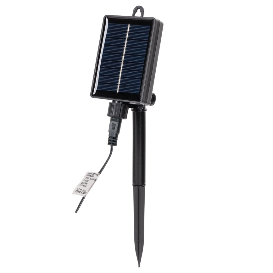 Aigostar - LED zonne-kerstdecoratie LED/0,59W/3,7V 100 cm IP65 130 mAh warm wit