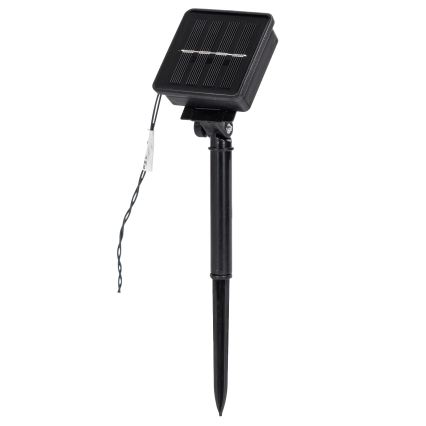 Aigostar - LED zonne-kerstverlichting 200 LEDs / 8 functies, 22 m, IP65, multicolor, 800 mAh