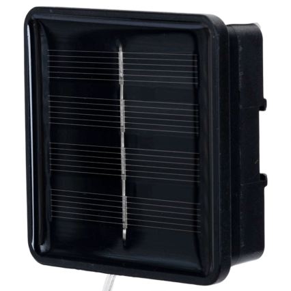 Aigostar - LED zonne-kerstsnoer 200×LED/8 functies 22 m IP65 warm wit 800 mAh