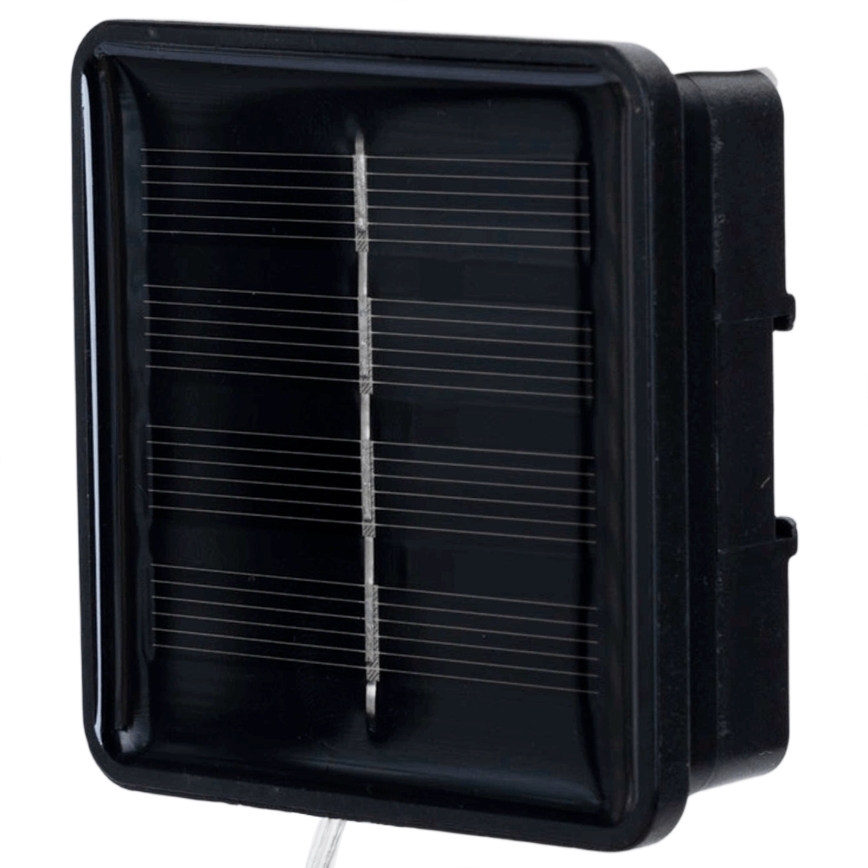 Aigostar - LED zonne-kerstsnoer 200×LED/8 functies 22 m IP65 warm wit 800 mAh