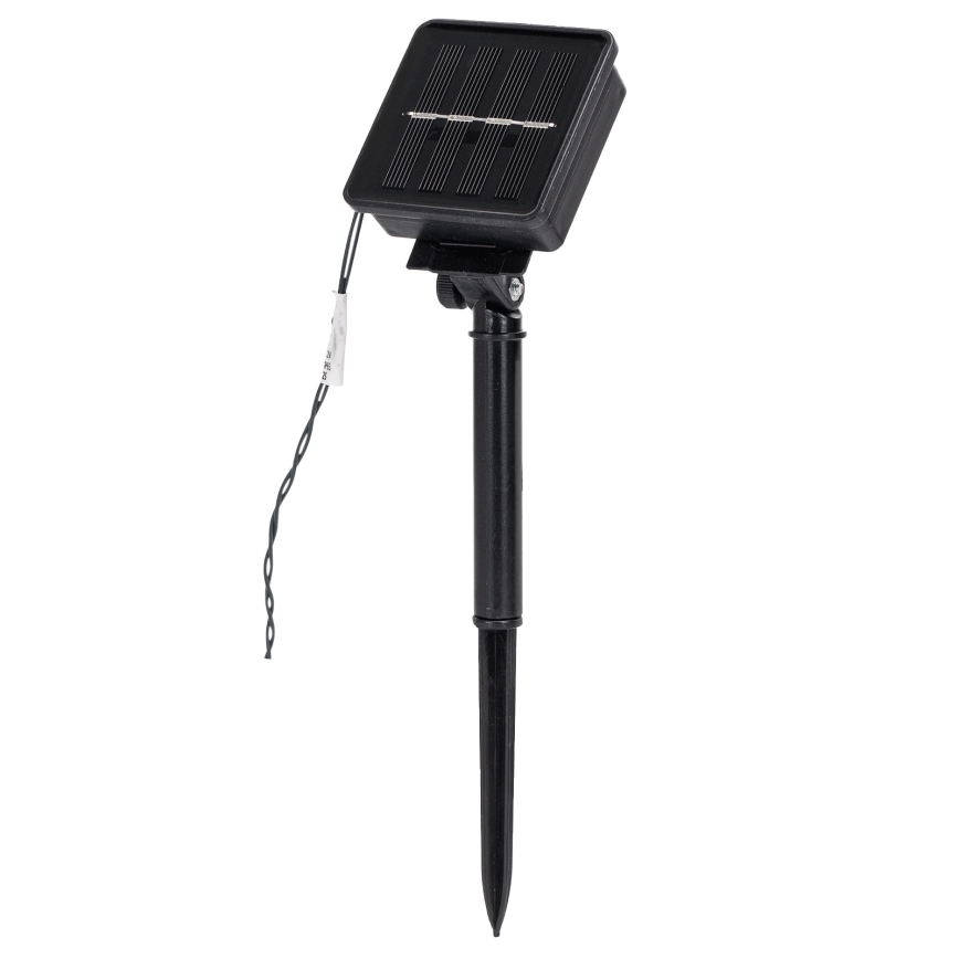 Aigostar - LED zonne-kerstsnoer 200×LED/8 functies 22 m IP65 warm wit 800 mAh