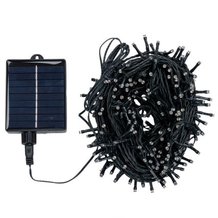 Aigostar - LED kerstverlichting op zonne-energie 300xLED/8 functies 32m IP65 multikleurig 1200 mAh