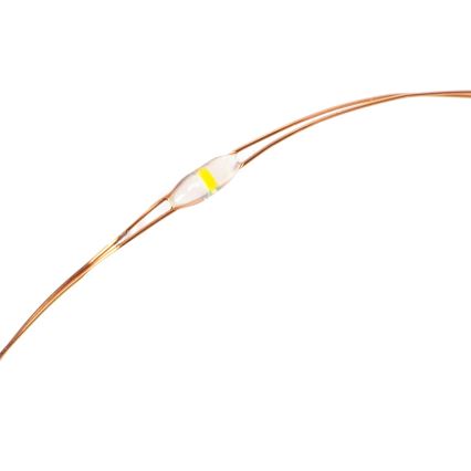 Aigostar - LED-snoer op zonne-energie 100×LED / 8 functies, 12 m, IP65, 800 mAh, koud wit