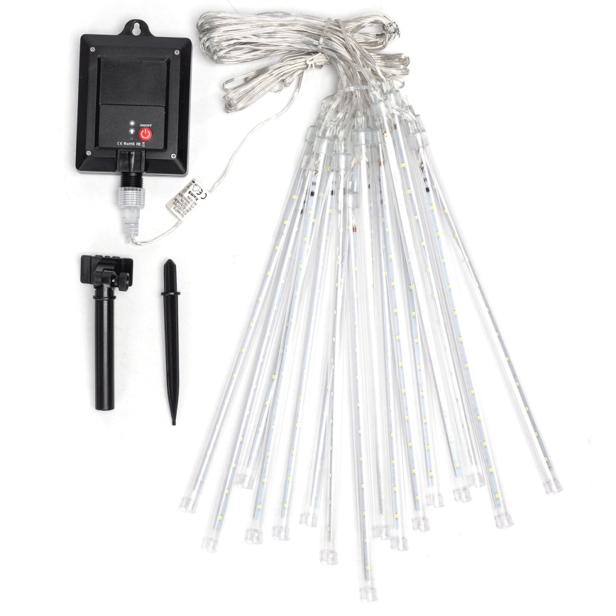 Aigostar - LED zonnenslinger 384xLED/13m IP65 1200 mAh meerkleurig