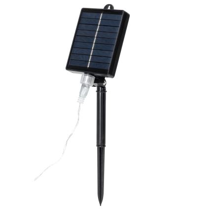 Aigostar - LED zonnenslinger 384xLED/13m IP65 1200 mAh meerkleurig