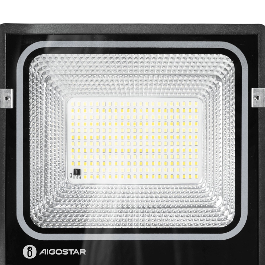 Aigostar - LED zonne-schijnwerper LED/100W/3,2V 2000mAh 3000K/4000K/6500K IP66 + afstandsbediening