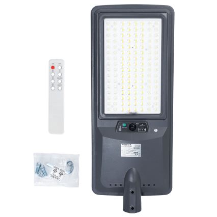 Aigostar - Zonne-LED-straatlamp met sensor LED/300W/3,2V 3600mAh + afstandsbediening