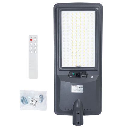 Aigostar - LED zonne-straatlamp met sensor LED/400W/3,2V 4800mAh + afstandsbediening