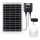 Aigostar - LED zonnehanglamp LED/70W/12V 6000 mAh 6500K IP65 Ø 12 cm + afstandsbediening