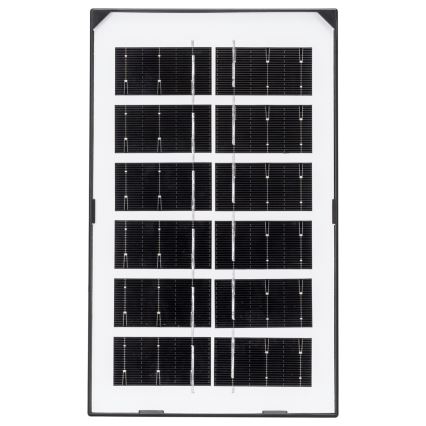Aigostar - LED-zonnekroonluchter LED/35W/12V 3000 mAh 6500K IP65 Ø 15 cm + afstandsbediening