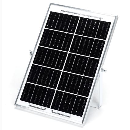 Aigostar - LED zonnelamp 2xLED/35W/12V 6000 mAh 6500K IP65 Ø 16,8 cm + afstandsbediening
