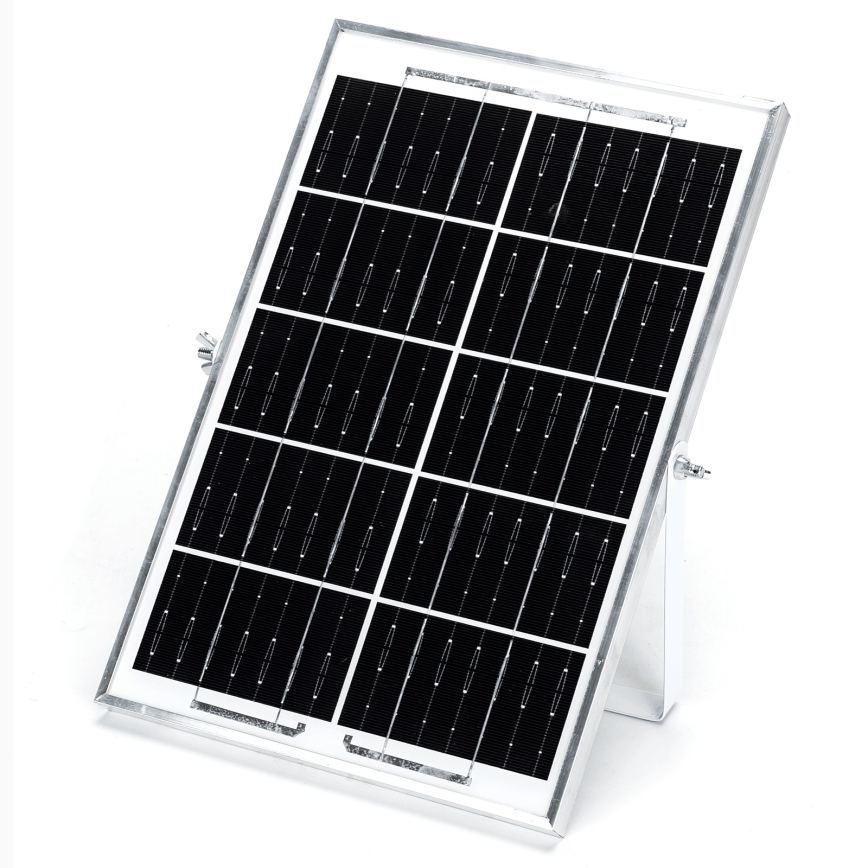 Aigostar - LED zonnelamp 2xLED/35W/12V 6000 mAh 6500K IP65 Ø 16,8 cm + afstandsbediening