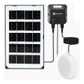 Aigostar - LED-zonnelamp LED/35W/12V 3000 mAh 6500K IP65 Ø 16,8 cm + afstandsbediening