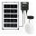 Aigostar - LED-zonnelamp LED/35W/12V 3000 mAh 6500K IP65 Ø 16,8 cm + afstandsbediening