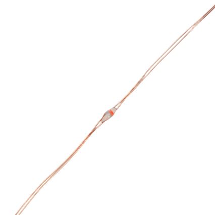 Aigostar - LED-zonnesnoer 200 LEDs, 8 functies, 22 m, IP65, warm wit, 800 mAh