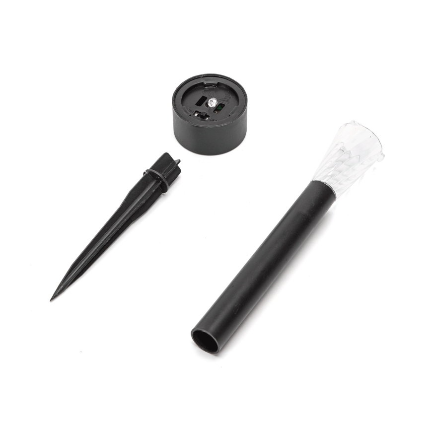 Aigostar - LED-zonneverlichting LED/2V IP44 40 mAh zwart