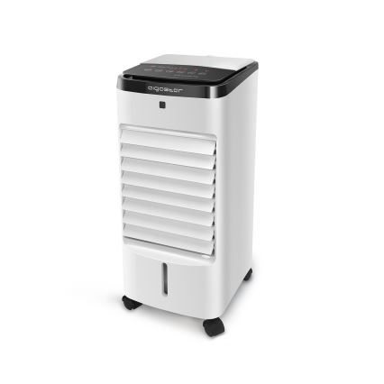 Aigostar - Luchtkoeler 60W/230V wit/zwart + afstandsbediening