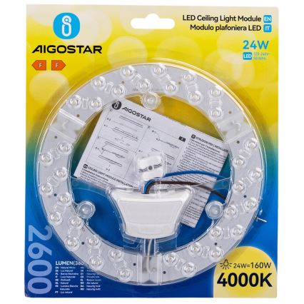 Aigostar - Magnetische LED-module 24W/230V 4000K