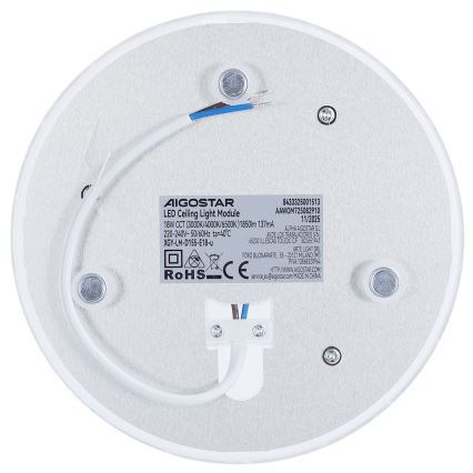 Aigostar - Magnetische LED-module LED/18W/230V 3000/4000/6500K
