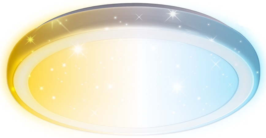 Aigostar - MESH dimbare LED-plafondlamp 36W/230V 3000-6500K Ø 49,5 cm + afstandsbediening