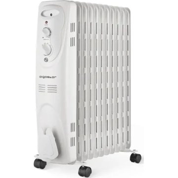 Aigostar - Oliegevulde radiator met 11 ribben 2300W/230V wit