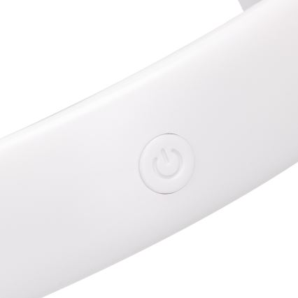 Aigostar - Oplaadbare nekventilator 4W/5V 2000mAh wit
