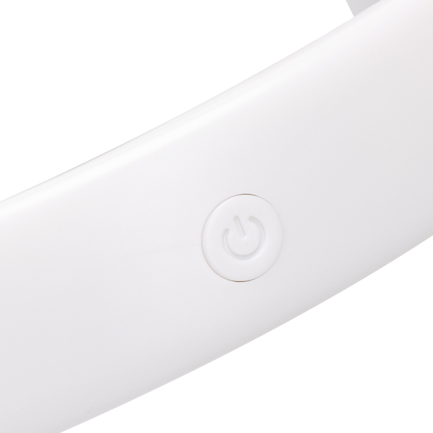Aigostar - Oplaadbare nekventilator 4W/5V 2000mAh wit