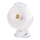 Aigostar - Oplaadbare zakventilator 2W/5V 2400mAh USB wit
