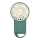 Aigostar - Oplaadbare zakventilator 4W/5V 500mAh USB groen