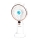 Aigostar - Oplaadbare zakventilator 5W/5V 2400mAh USB wit