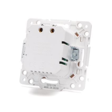 Aigostar - randloos USB-oplaadstopcontact, 2x USB-A, wit