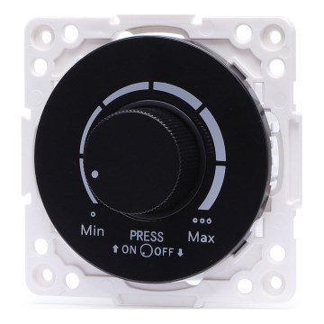 Aigostar - Randloze dimmer 250V/10A zwart