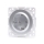 Aigostar - Randloze SCHUKO-wandcontactdoos 250V/16A zilver