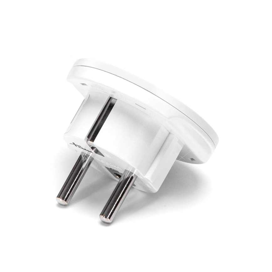 Aigostar - Reisadapter voor EU, wit