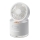 Aigostar - RGB draadloze mini-tafelventilator met MIST-nevelfunctie 10W/5V 2000mAh wit