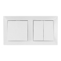 Aigostar - SET 2x Thuisschakelaar met een frame