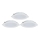 Aigostar - SET 3x Dimbare LED hangende plafond verlichting MESH LED/15W/230V 2700K-6500K diameter 17cm