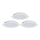 Aigostar - SET 3x Dimbare LED hangende plafond verlichting MESH LED/9W/230V 2700K-6500K diameter 14,5 cm